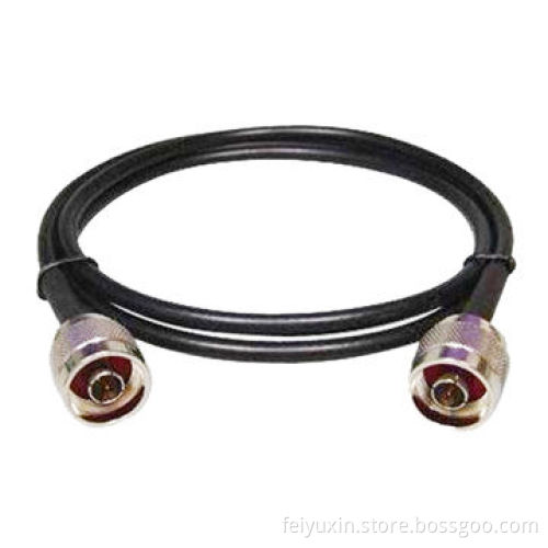 N Male to N Male, LMR240 Cable with Low LossNew